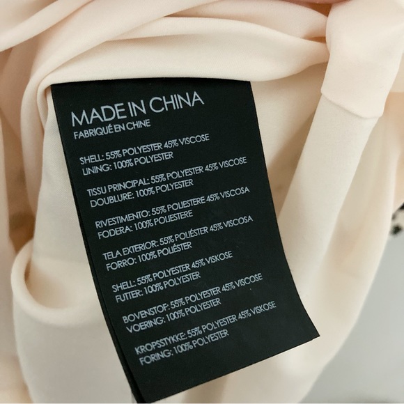 Club Monaco Cydar Cream/Black Midi Shirt Dress Size 10 - Picture 7 of 14